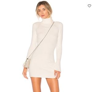 Long sleeve turtle neck dress